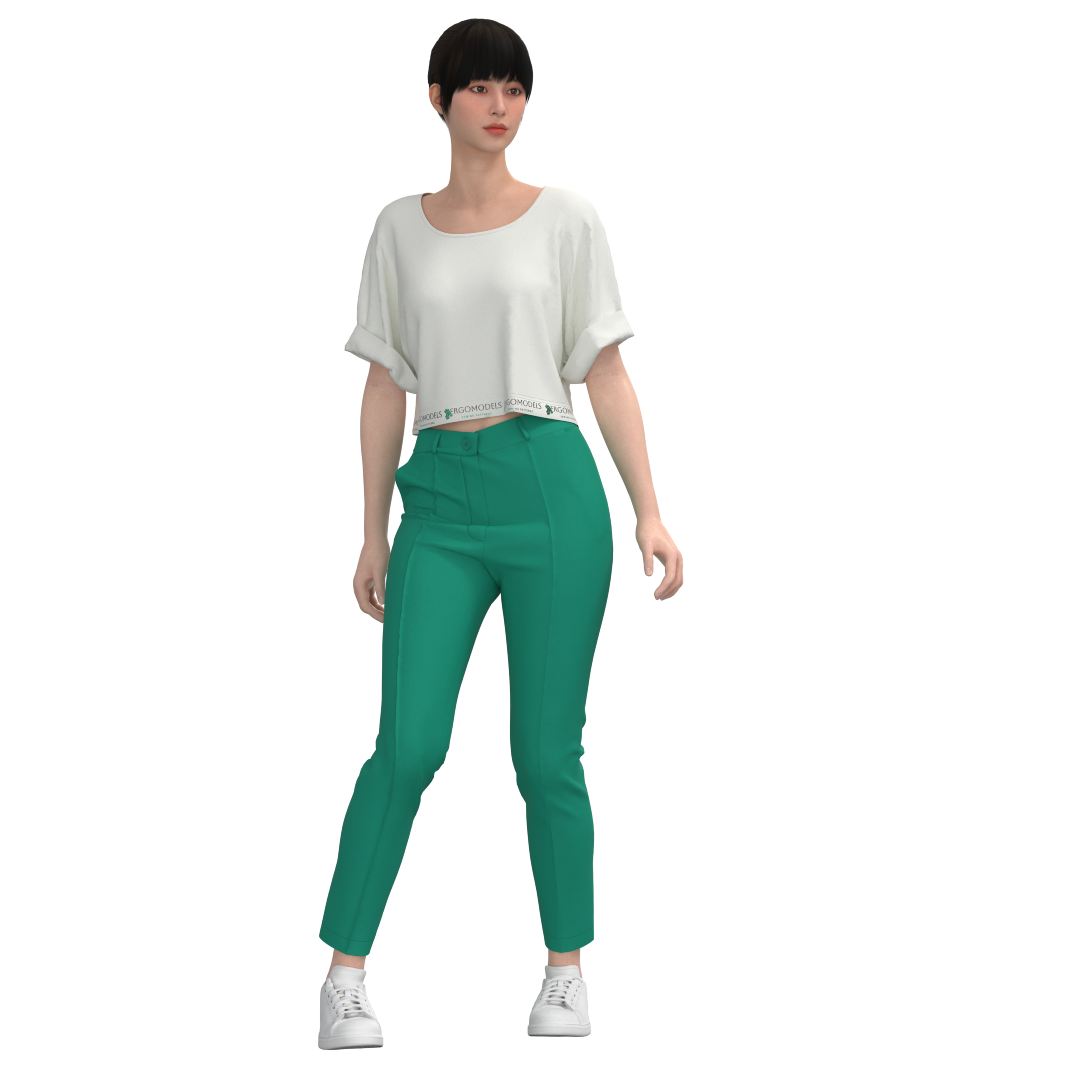 Digital sewing pattern in DXF and PDF formats for download