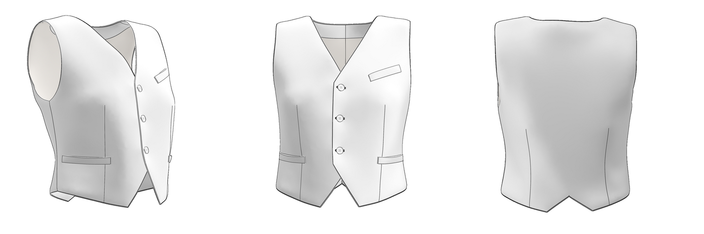 DXF ,PDF from digital sewing pattern