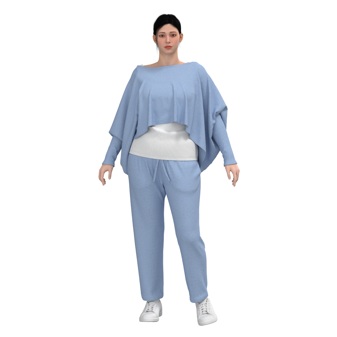 Downloadable sewing pattern files: DXF and PDF formats