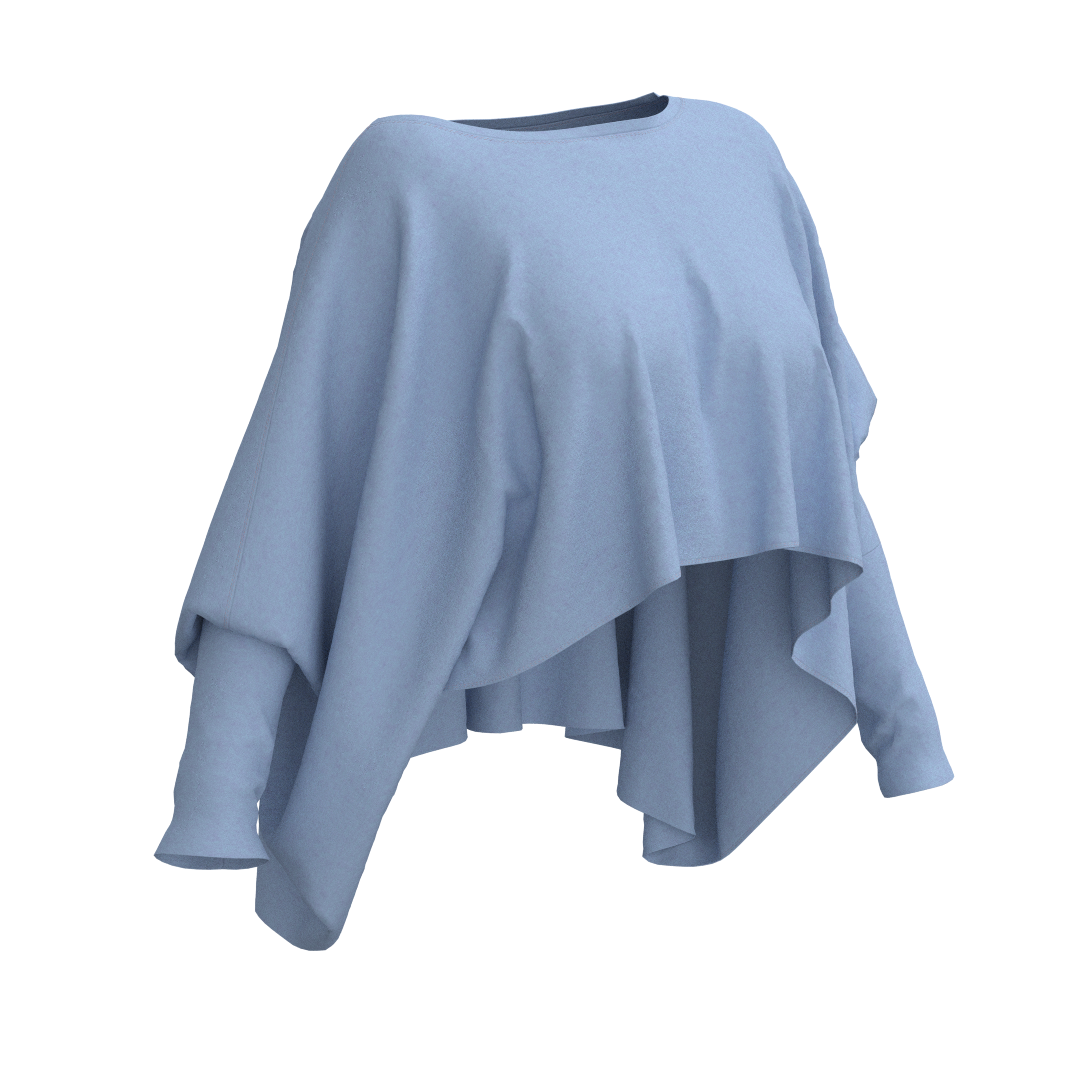 Downloadable sewing pattern files: DXF and PDF formats