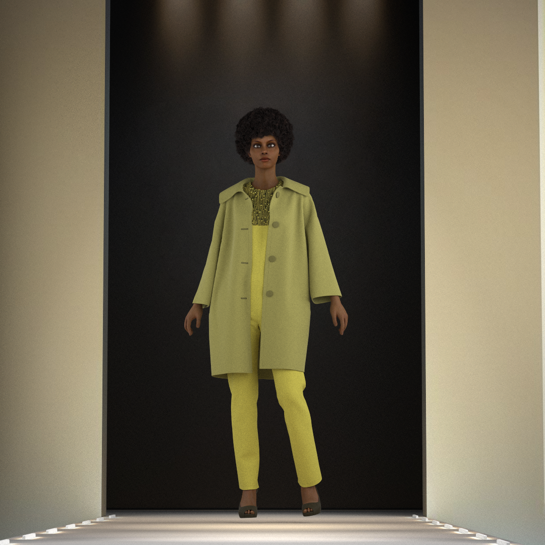 Modern clothing sewing pattern — DXF and PDF files included