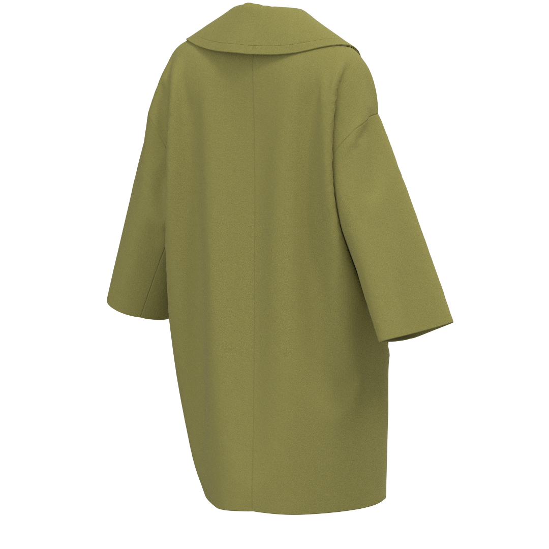 Modern clothing sewing pattern — DXF and PDF files included