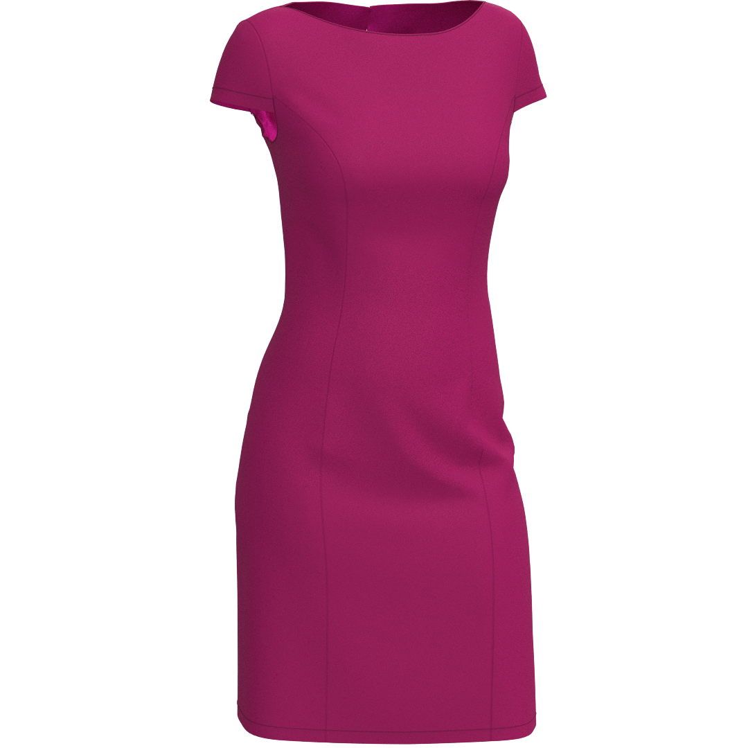 Downloadable sewing pattern files: DXF and PDF formats