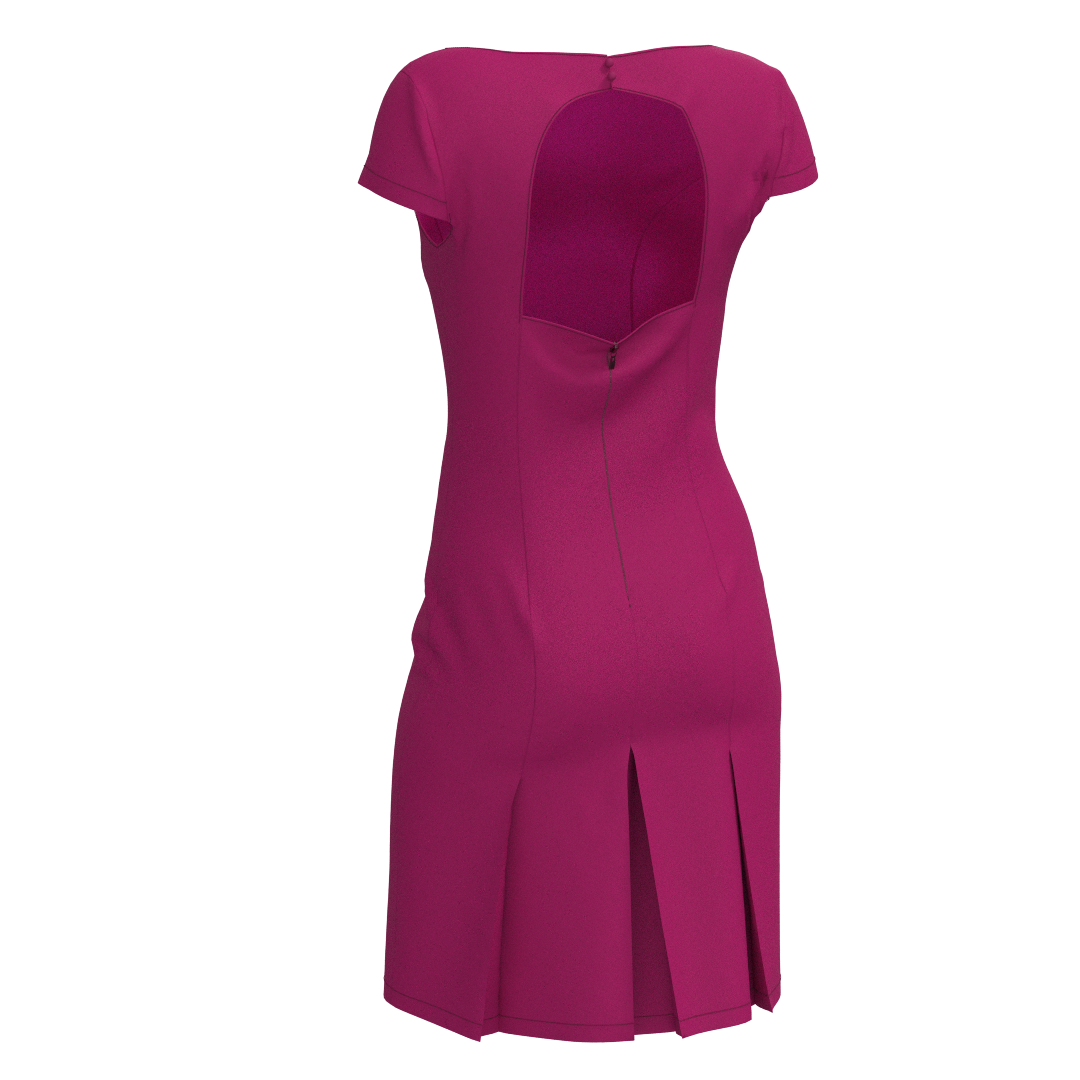 Downloadable sewing pattern files: DXF and PDF formats