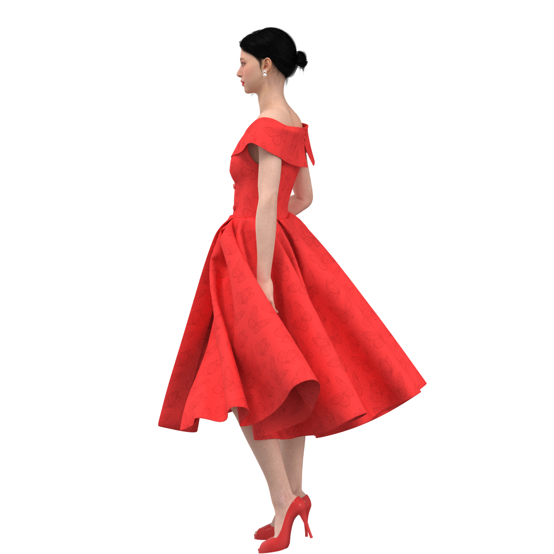 Downloadable sewing pattern files: DXF and PDF formats