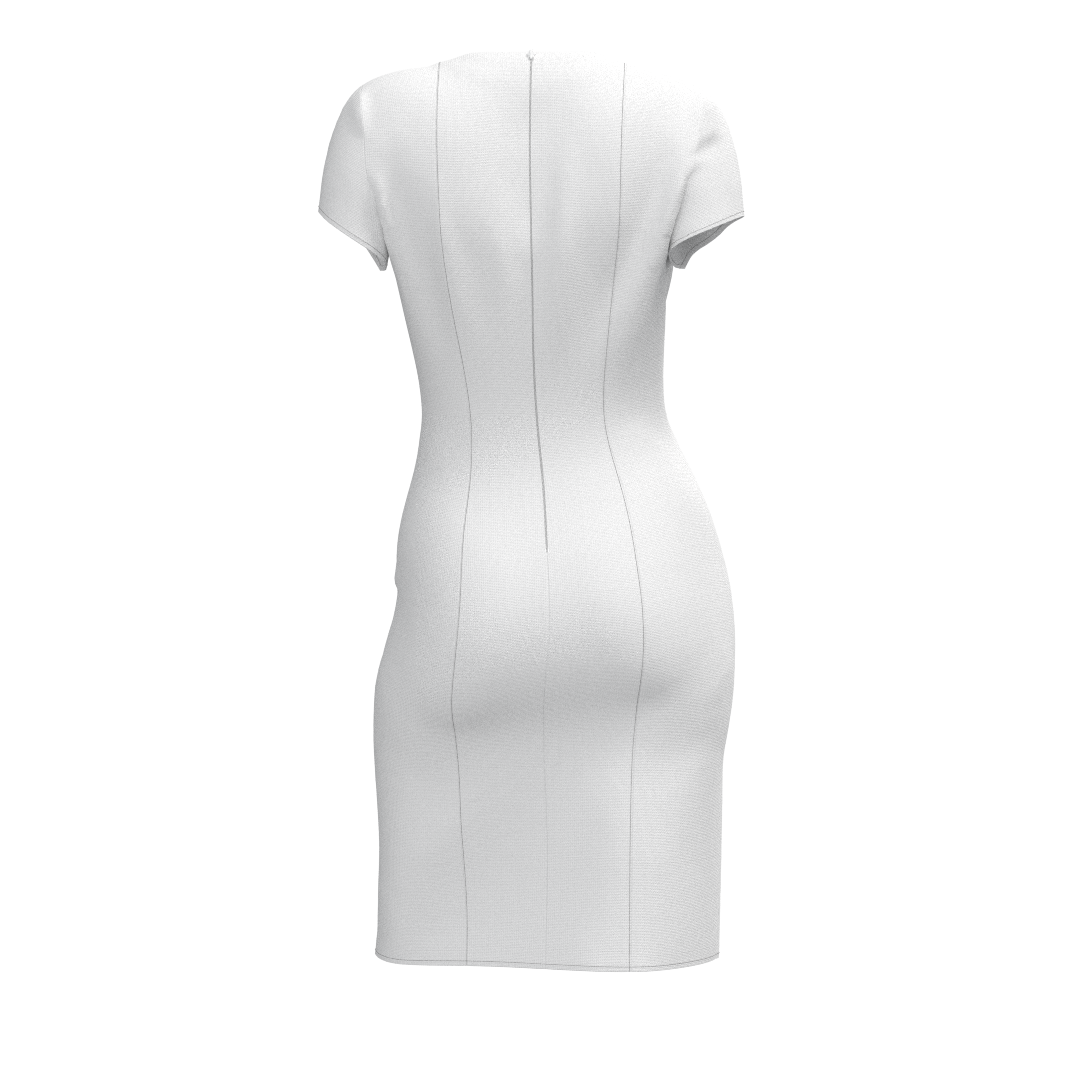 Digital sewing pattern in DXF and PDF formats for download