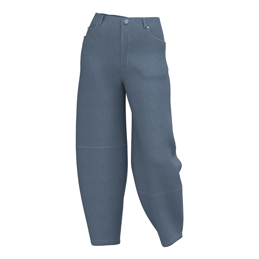 Printable PDF and DXF sewing pattern for garment making