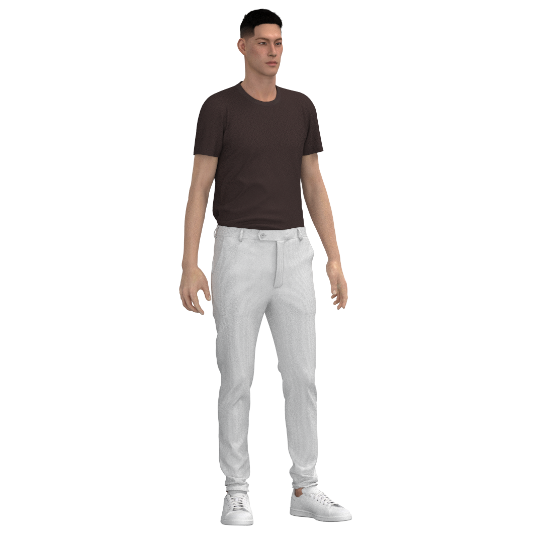 Printable PDF and DXF sewing pattern for garment making
