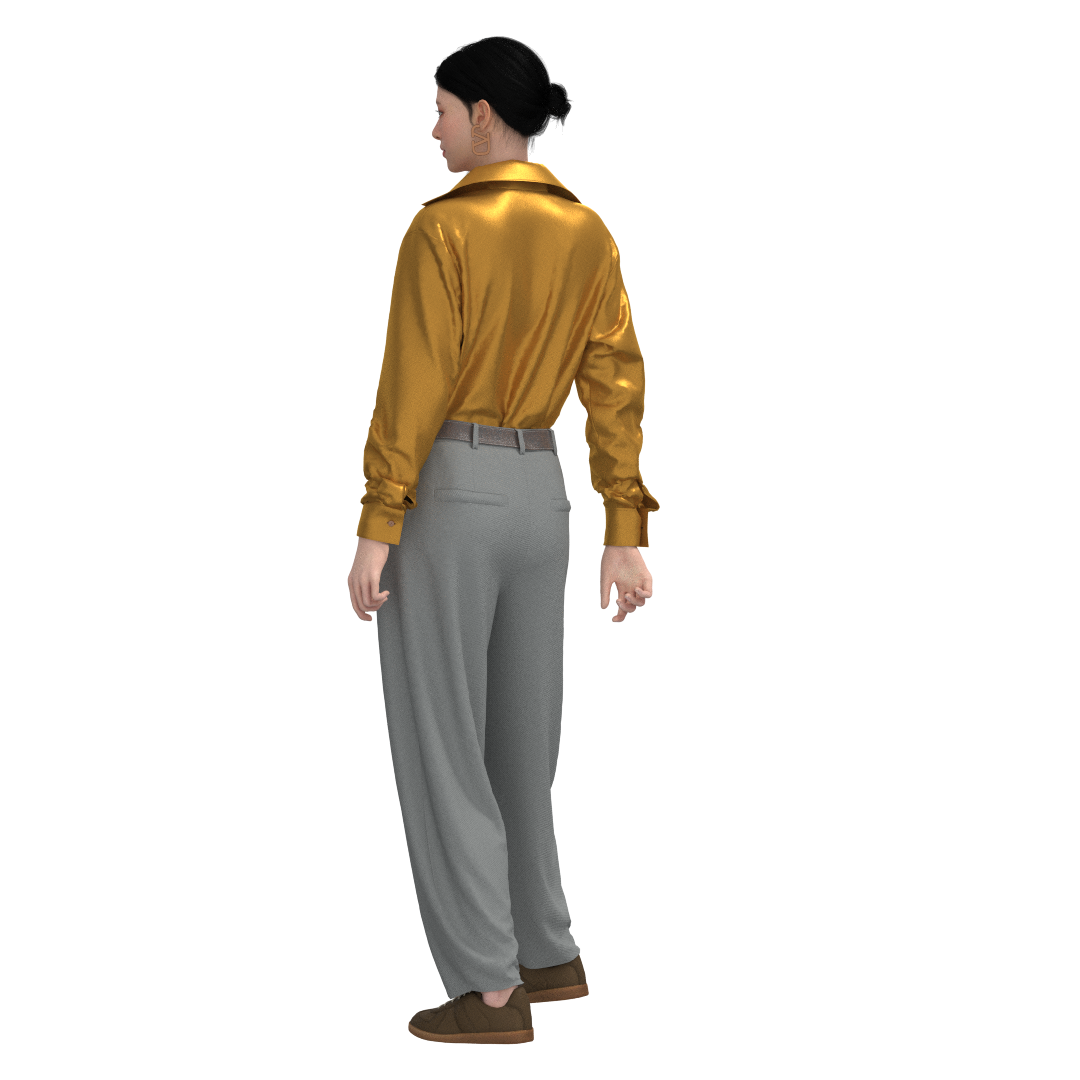 Digital sewing pattern in DXF and PDF formats for download
