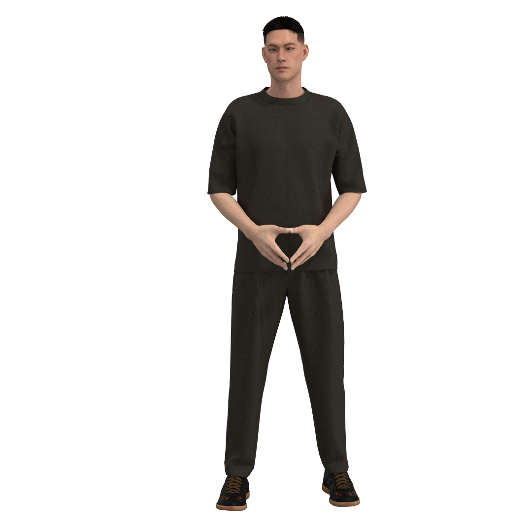 Garment sewing pattern available in DXF and PDF formats