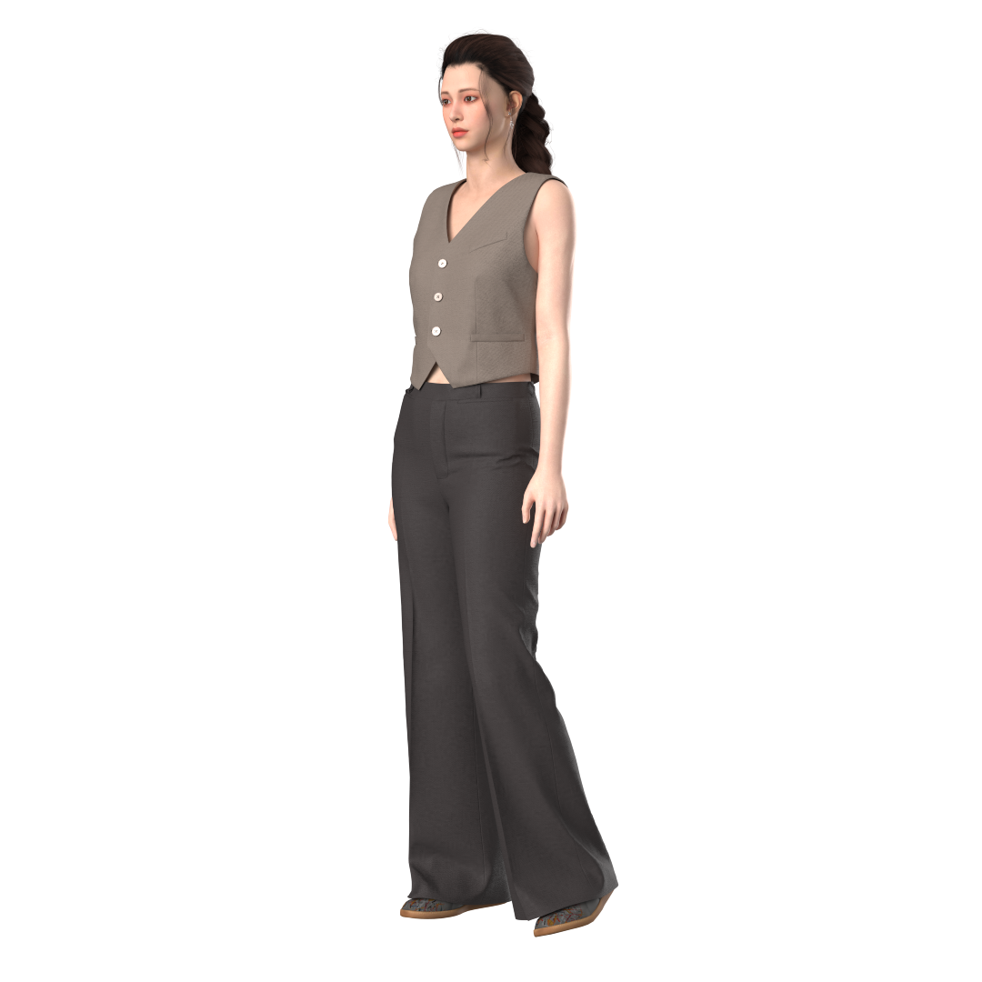 Digital clothing pattern for download – DXF & PDF formats included