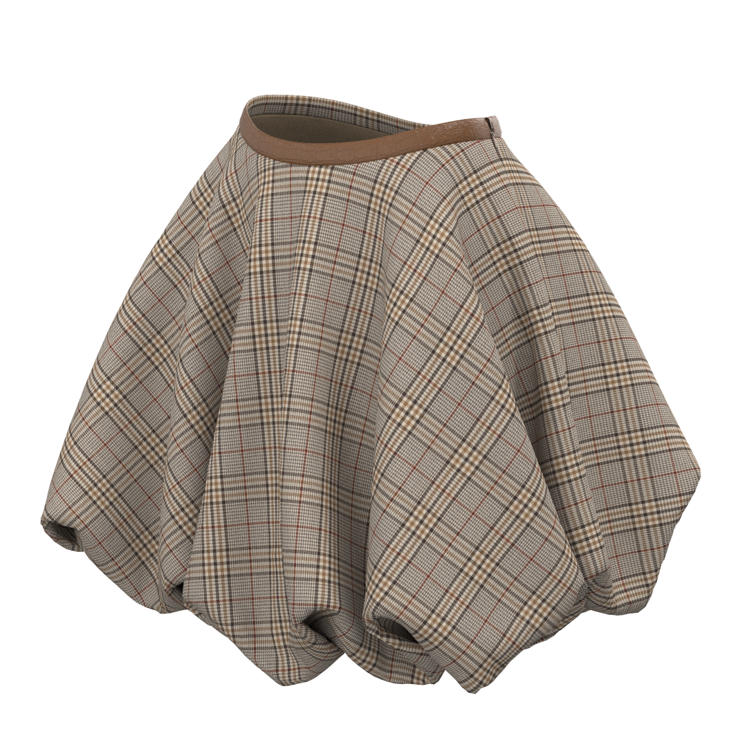 Modern clothing sewing pattern — DXF and PDF files included