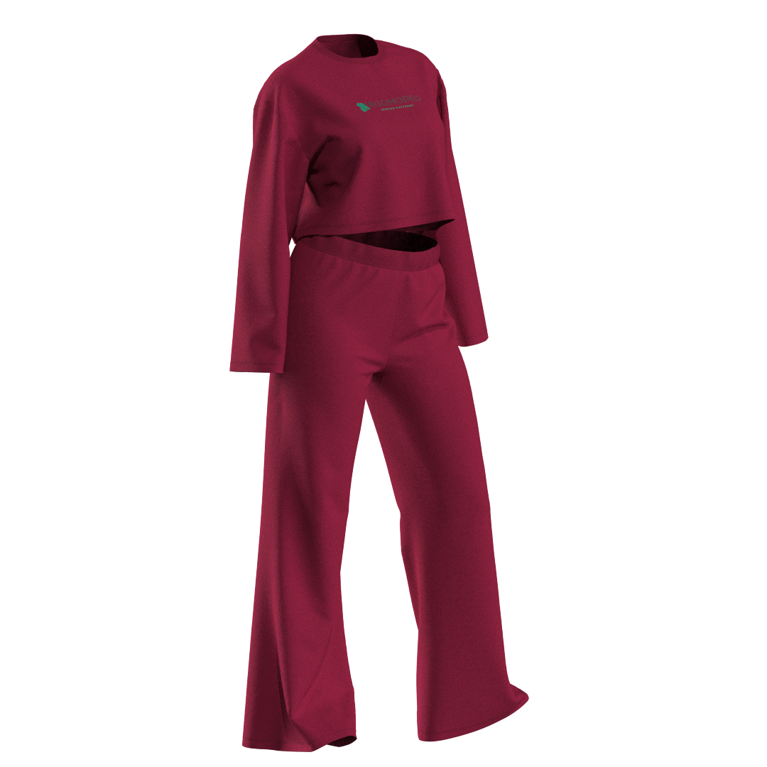 Printable PDF and DXF sewing pattern for garment making