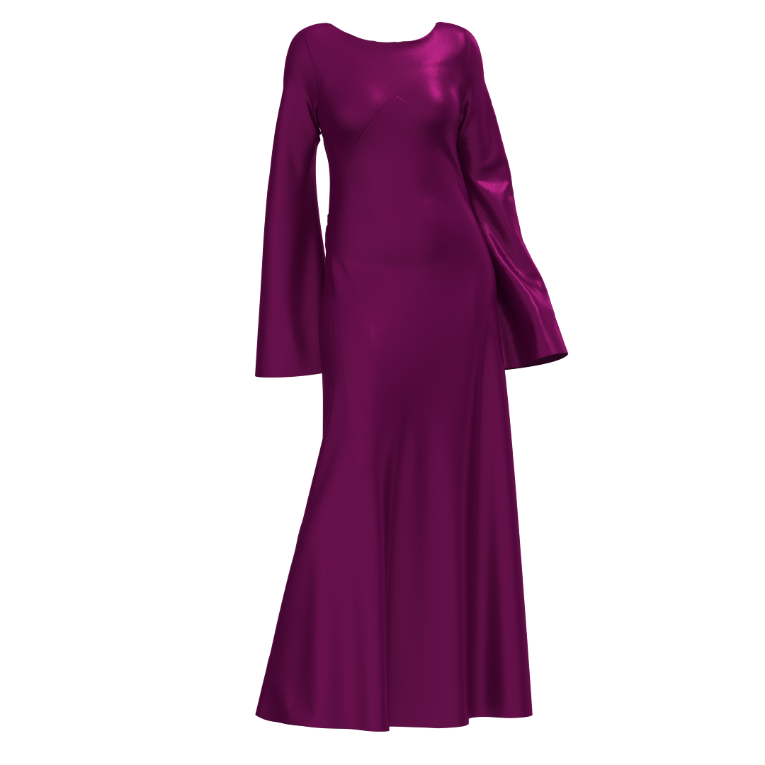 Modern clothing sewing pattern — DXF and PDF files included