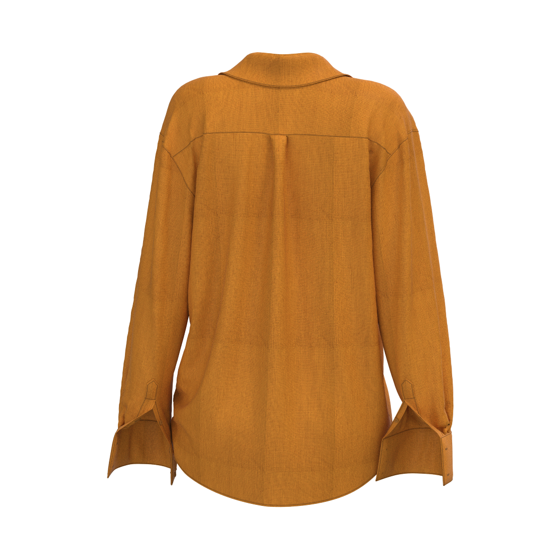 Printable PDF and DXF sewing pattern for garment making