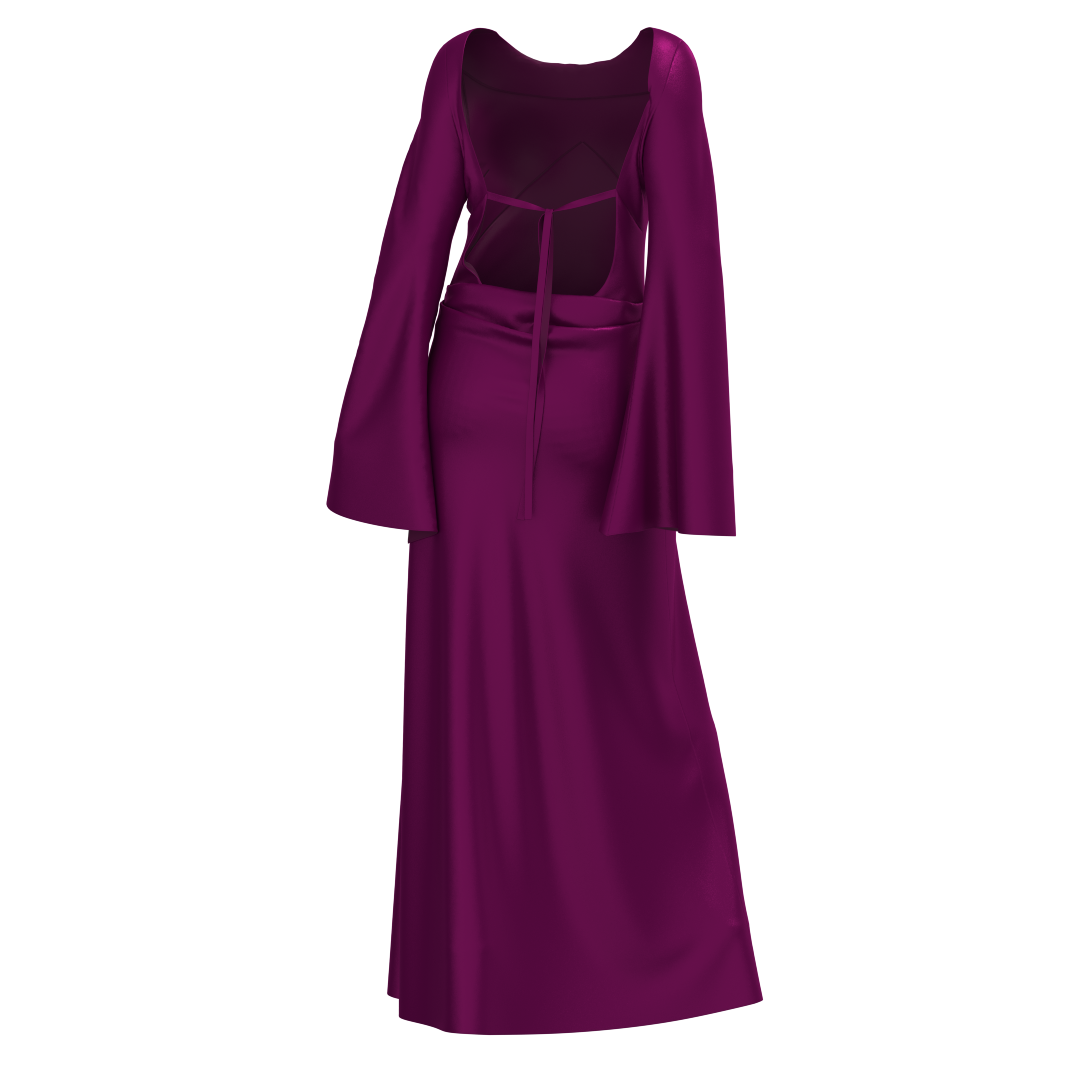 Modern clothing sewing pattern — DXF and PDF files included