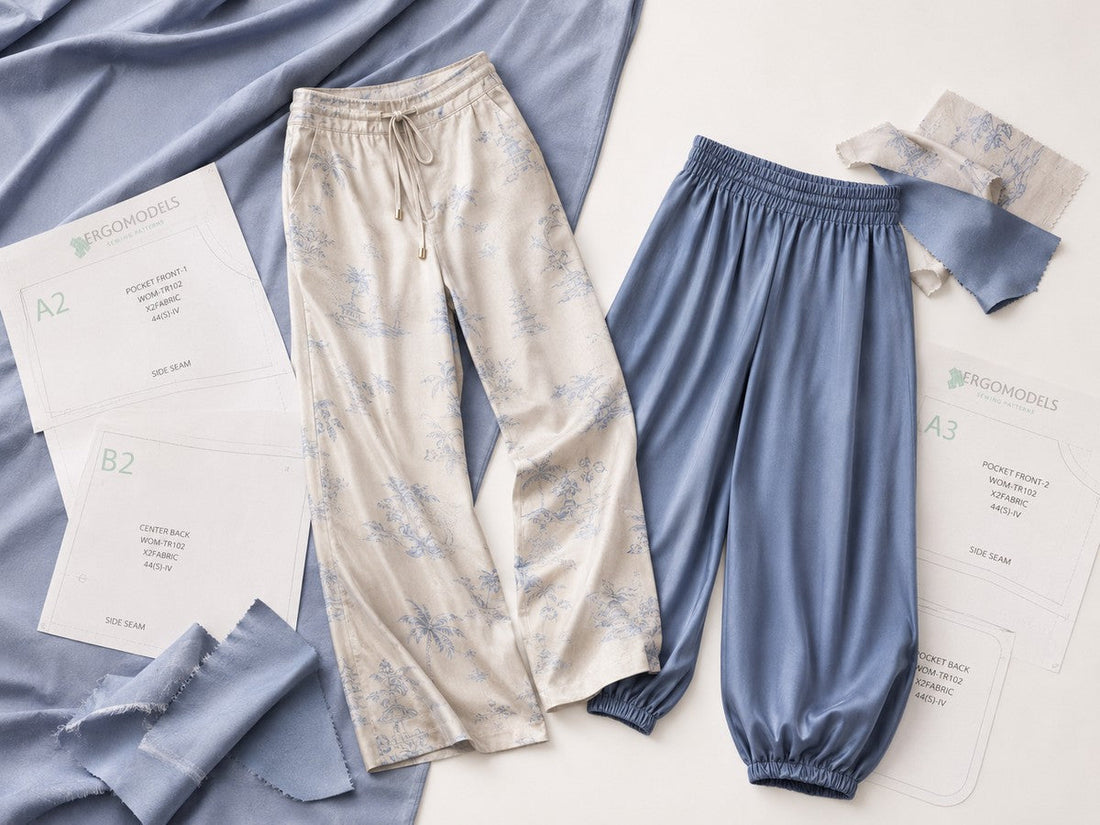 How to Sew Trousers: Fit and Sewing Order