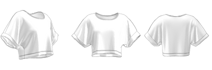 Digital sewing pattern in DXF and PDF formats for download
