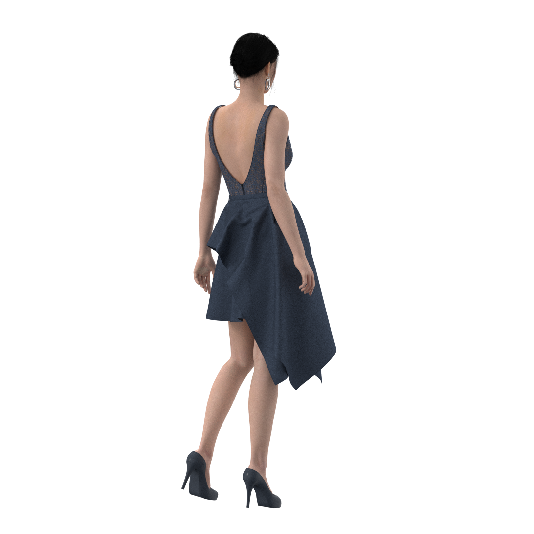 Digital clothing pattern for download – DXF & PDF formats included