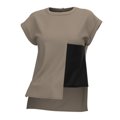 PDF Sewing Pattern: Women Blouse - B203 (instant download)