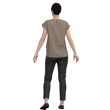 Digital sewing pattern in DXF and PDF format
