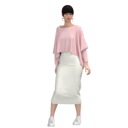 Digital sewing pattern in DXF and PDF format