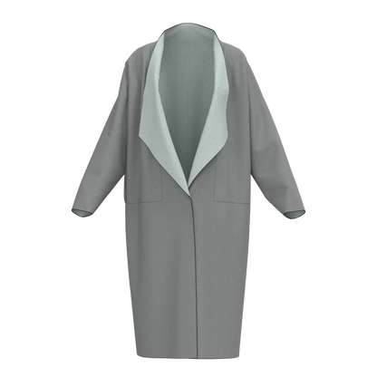 Modern clothing sewing pattern — DXF and PDF files included