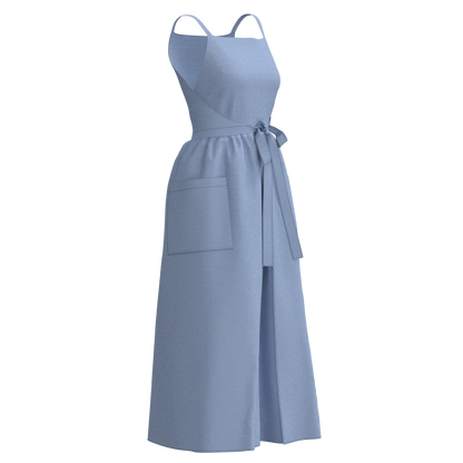 Printable PDF and DXF sewing pattern for garment making