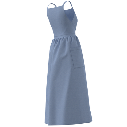 Printable PDF and DXF sewing pattern for garment making