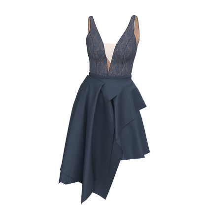 Digital clothing pattern for download – DXF & PDF formats included