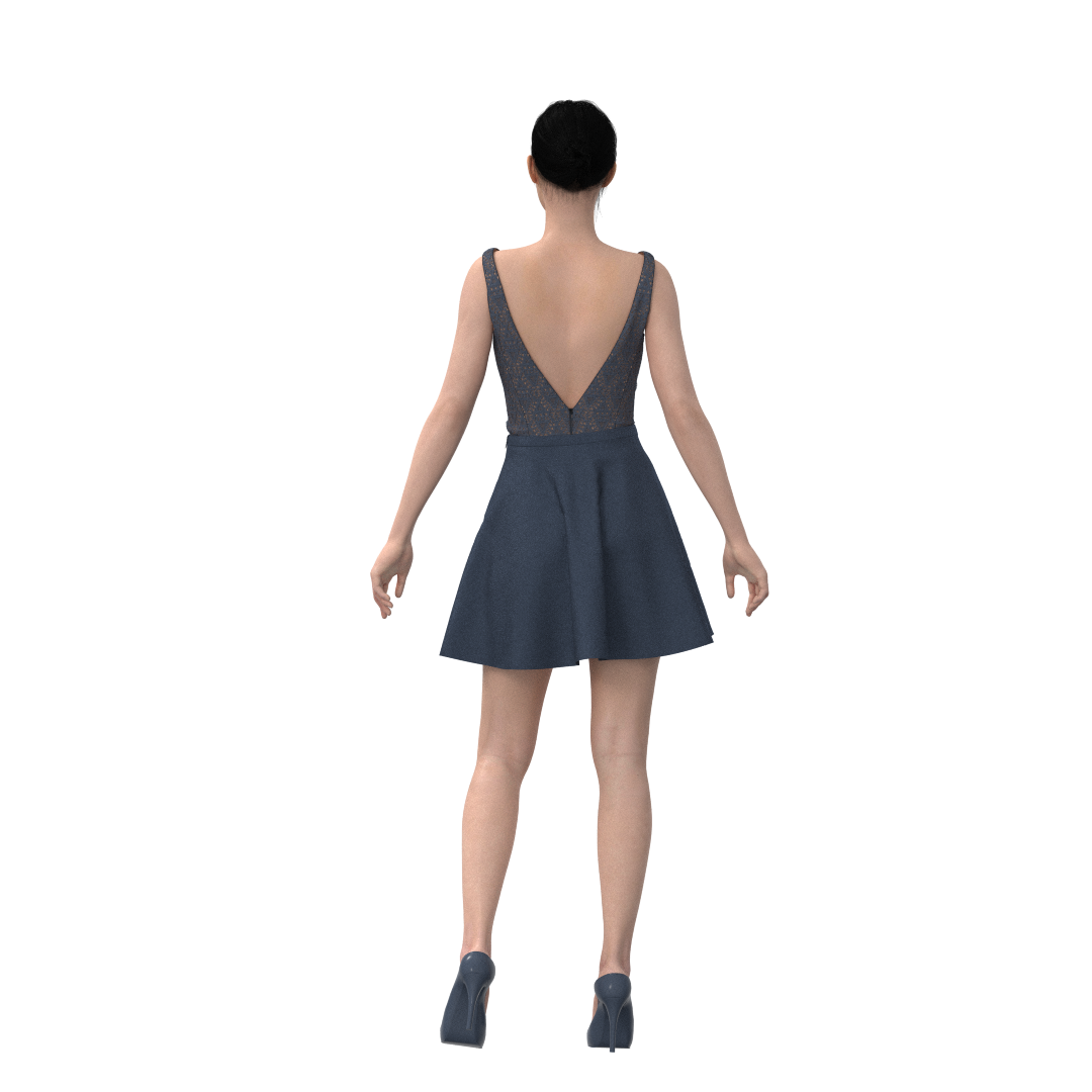 Digital clothing pattern for download – DXF & PDF formats included