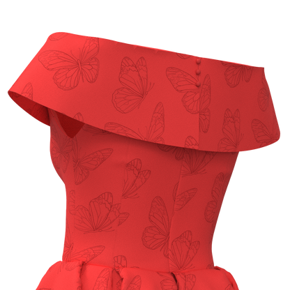 Digital sewing pattern in DXF and PDF formats for download