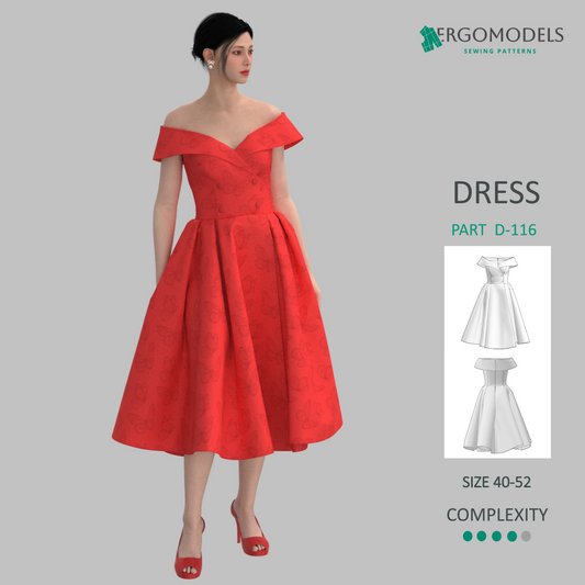 Downloadable sewing pattern files: DXF and PDF formats