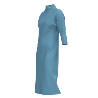Garment sewing pattern available in DXF and PDF formats