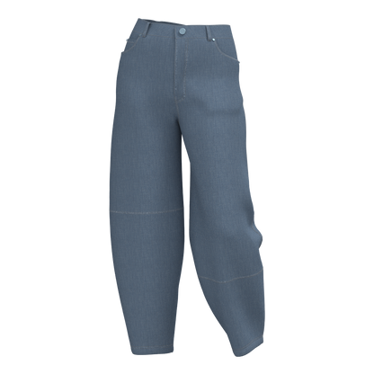 Printable PDF and DXF sewing pattern for garment making