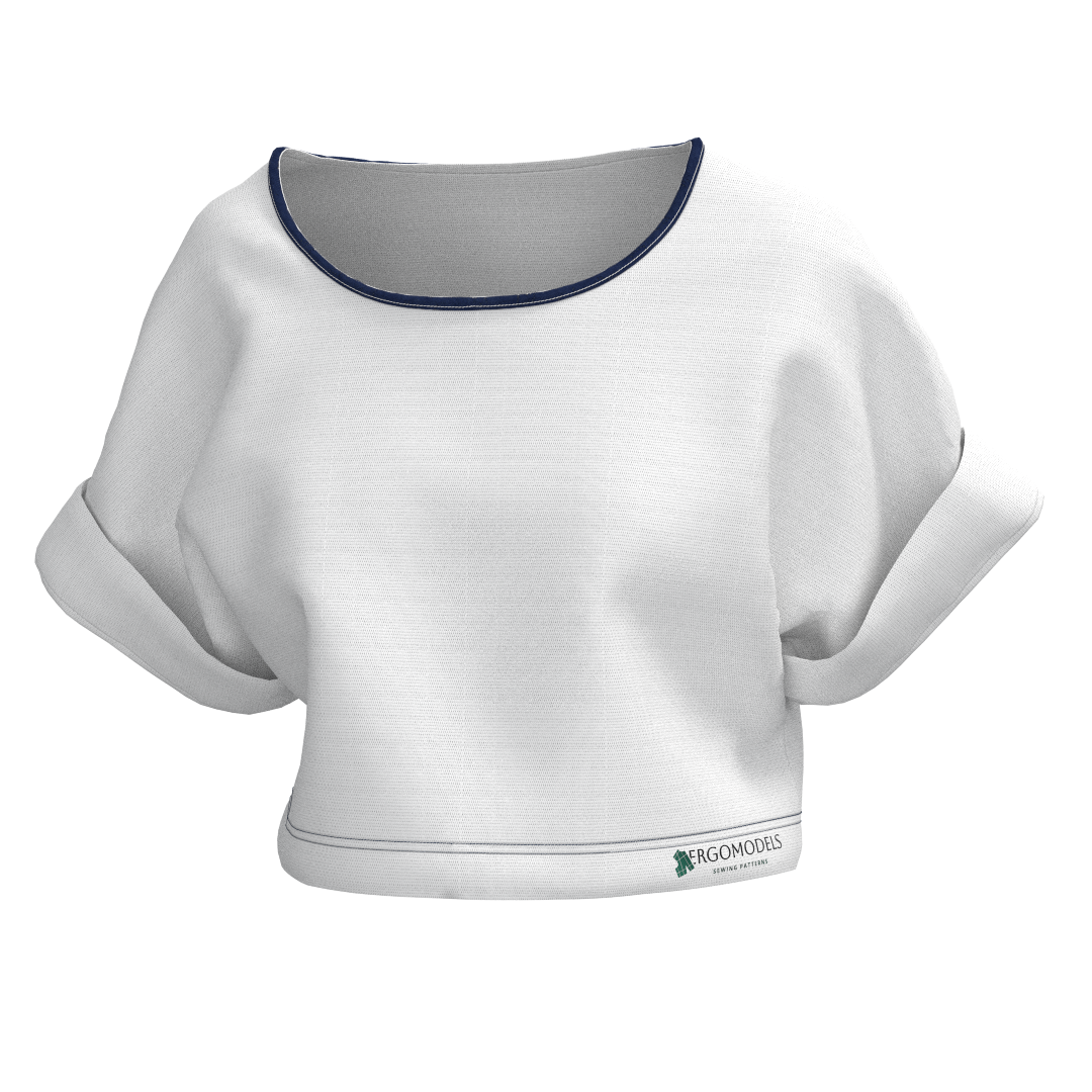 PDF Sewing Pattern: Women Blouse - B206 (instant download)