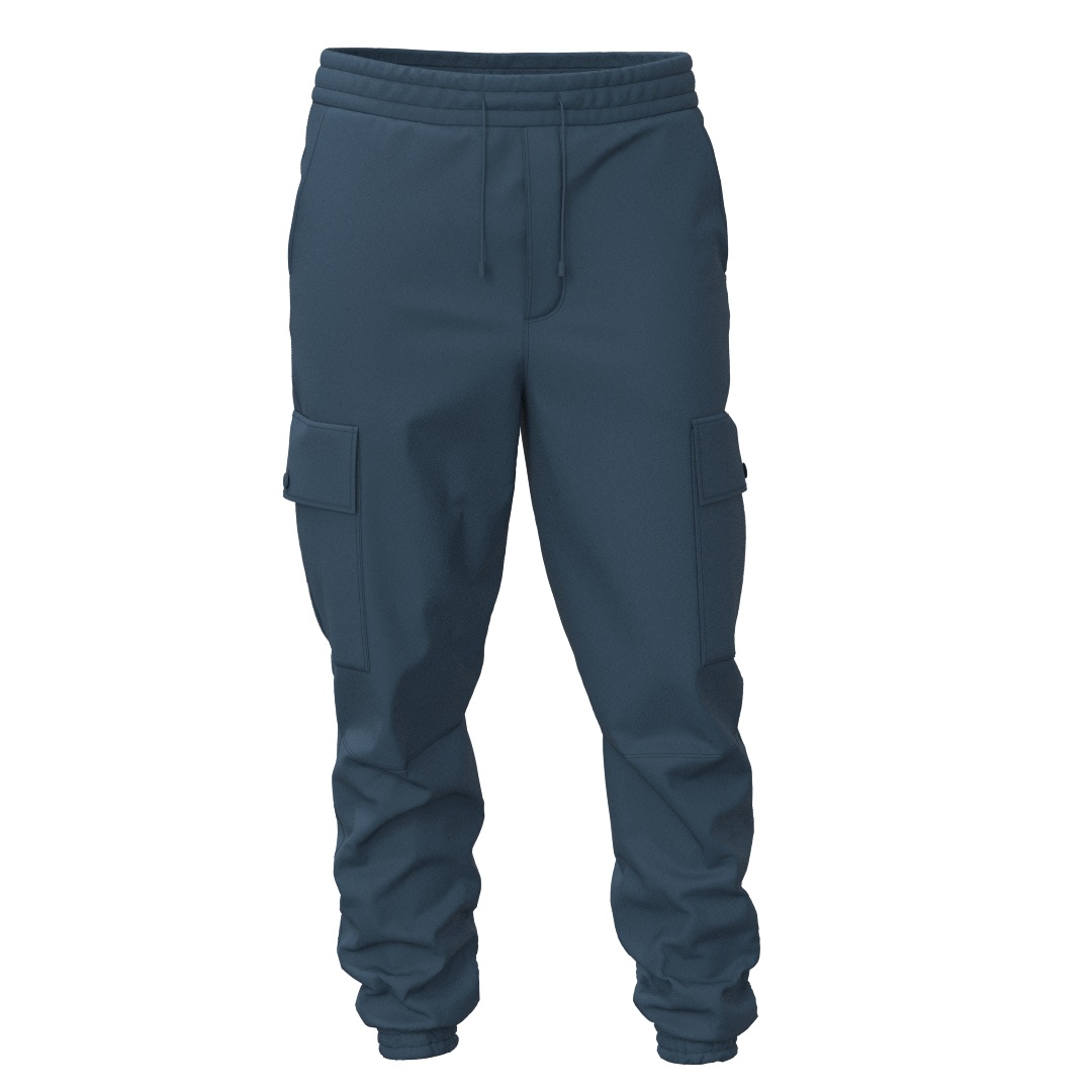   Men's jogger pants PDF pattern TR105 - technical drawing

