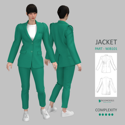 Downloadable sewing pattern files: DXF and PDF formats