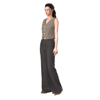 Digital clothing pattern for download – DXF & PDF formats included