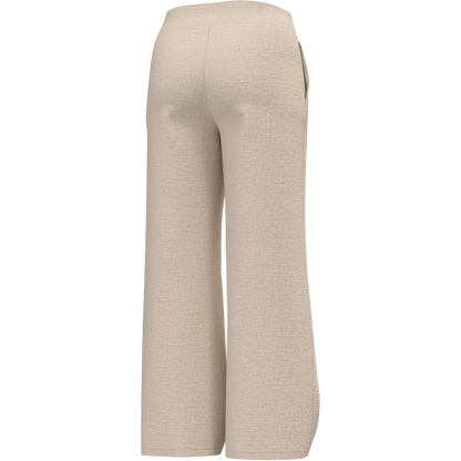 Plus size wide-leg trousers PDF pattern TR111 — technical flat sketch
