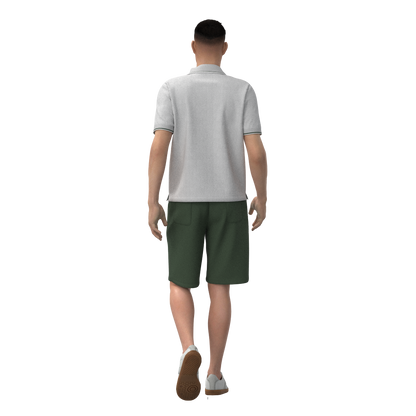 Unisex shorts pattern MS201 — pattern pieces layout PDF download