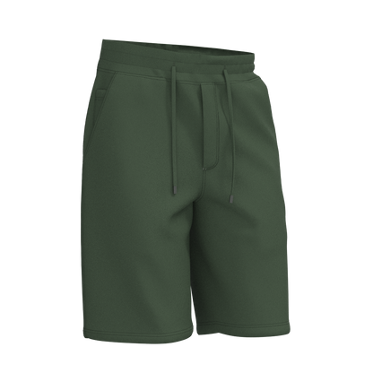 Unisex shorts DXF/PDF pattern MS201 — technical drawing all sizes