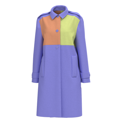 Printable PDF and DXF sewing pattern for garment making