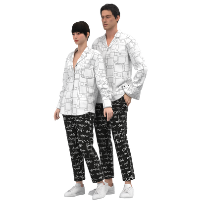 Printable PDF and DXF sewing pattern for garment making