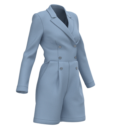Digital sewing pattern in DXF and PDF formats for download