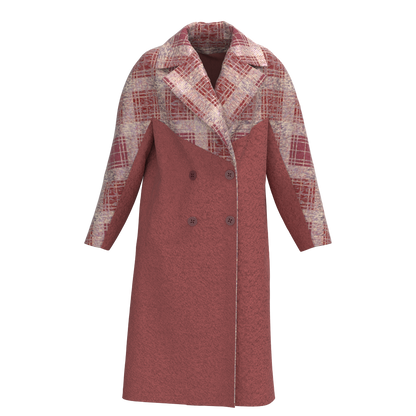 Garment sewing pattern available in DXF and PDF formats