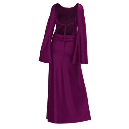 Modern clothing sewing pattern — DXF and PDF files included