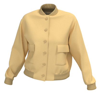  Women's bomber jacket PDF pattern WJ104 - front view

