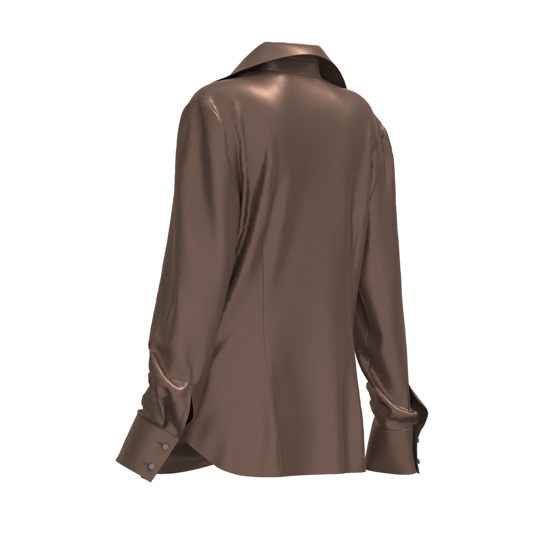 	Blouse B114 DXF sewing pattern — sleeve and collar pieces