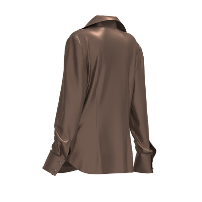 	Blouse B114 DXF sewing pattern — sleeve and collar pieces